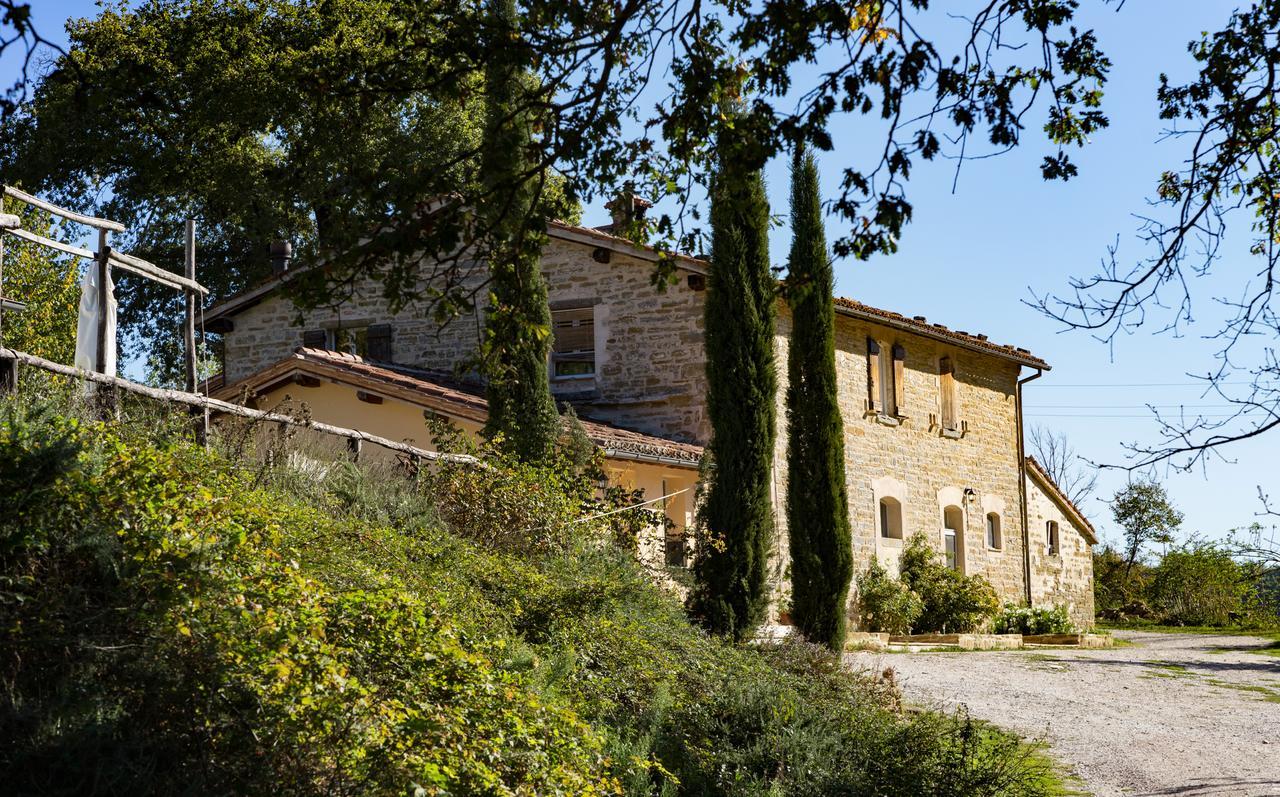 Agriturismo L'Oca Blu Hotel Gubbio Esterno foto